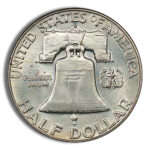 $1 FV 90% Silver Franklin Half Dollars - Image 2