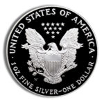 2006-W Proof Silver Eagle with Box & COA - Image 2