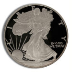 2007-W Proof Silver Eagle with Box & COA - Image 2