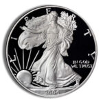2006-W Proof Silver Eagle with Box & COA