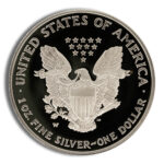 2004-W Proof Silver Eagle with Box & COA - Image 3