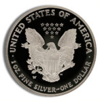 2005-W Proof Silver Eagle with Box & COA - Image 3