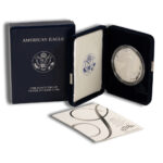 2007-W Proof Silver Eagle with Box & COA