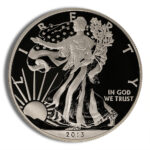 2013-W Proof Silver Eagle with Box & COA - Image 2