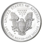 2015-W Proof Silver Eagle with Box & COA - Image 3
