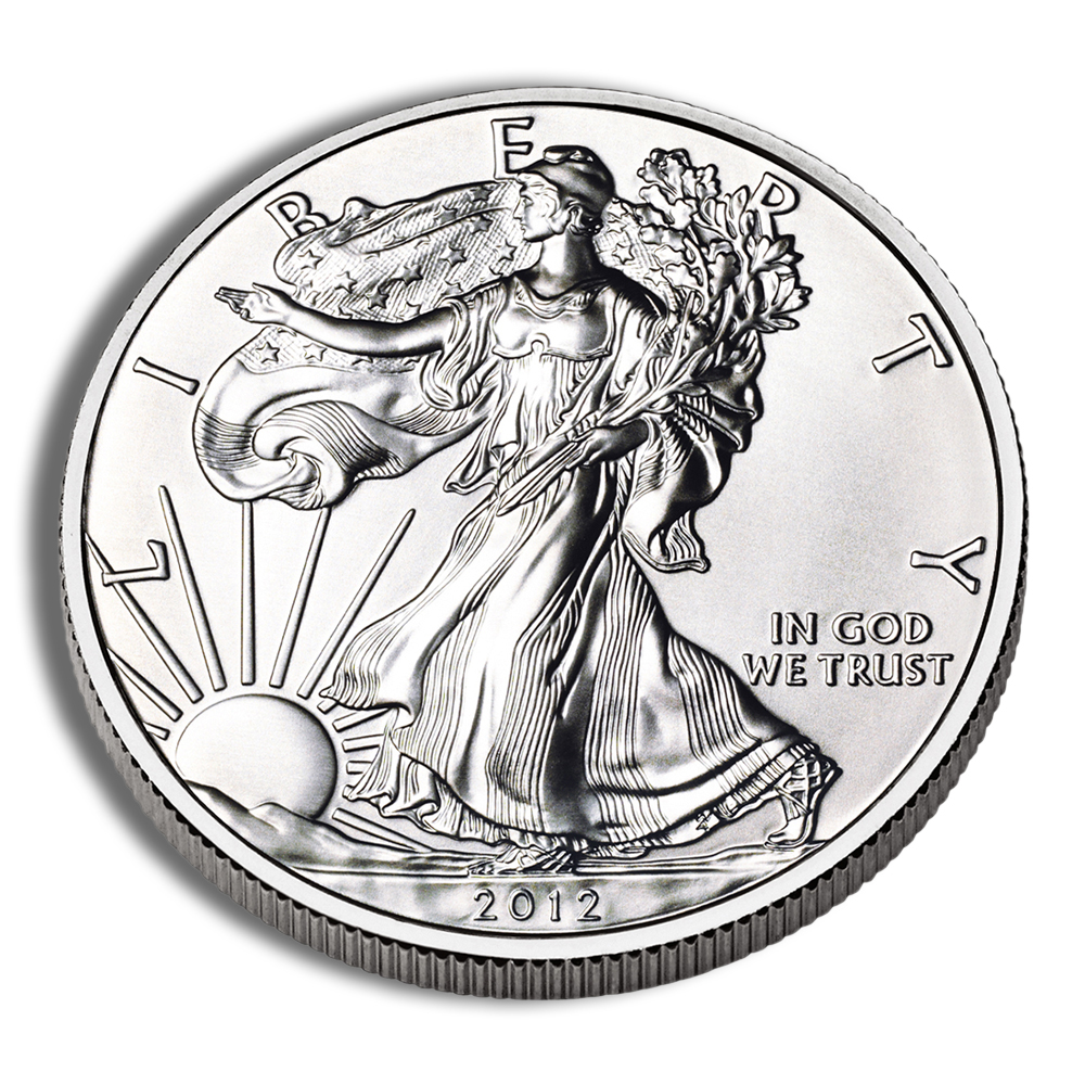 2012 Silver American Eagle - BU 2012 Silver American Eagle - BU - Image 1