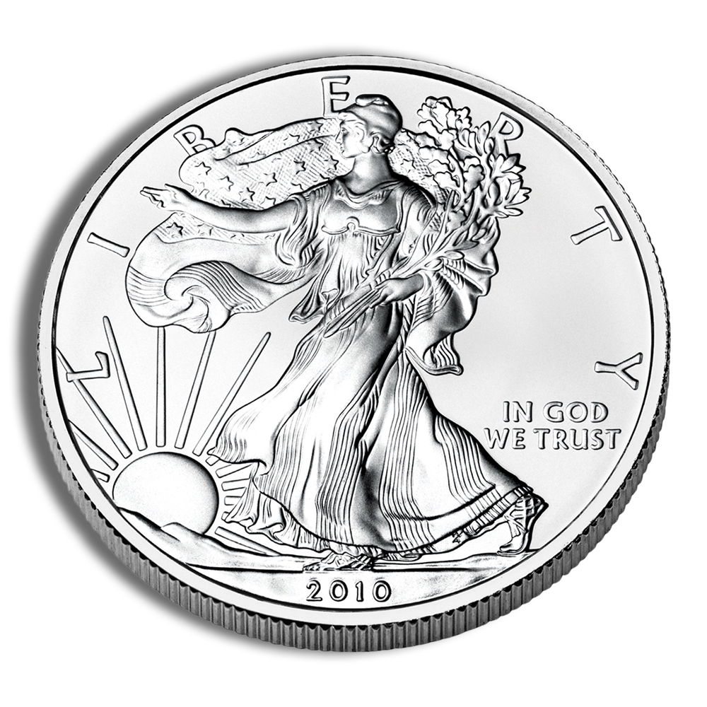 2010 Silver American Eagle - BU 2010 Silver American Eagle - BU - Image 1