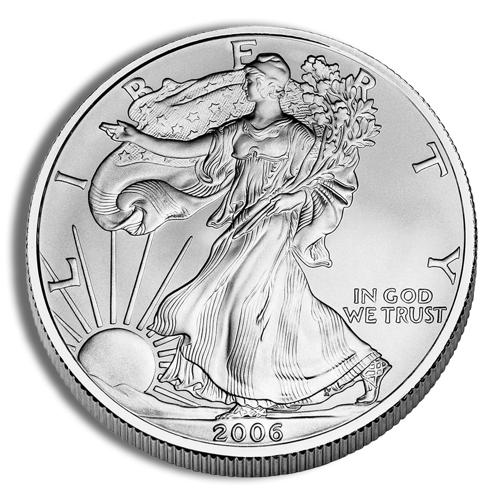 2006 Silver American Eagle - BU 2006 Silver American Eagle - BU - Image 1