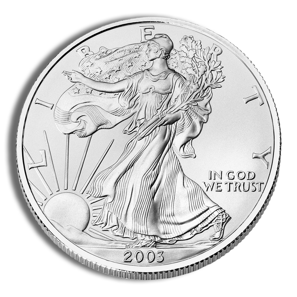 2003 Silver American Eagle - BU 2003 Silver American Eagle - BU - Image 1