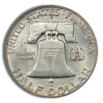 $1 FV 90% Silver Franklin Half Dollars - BU - Image 2