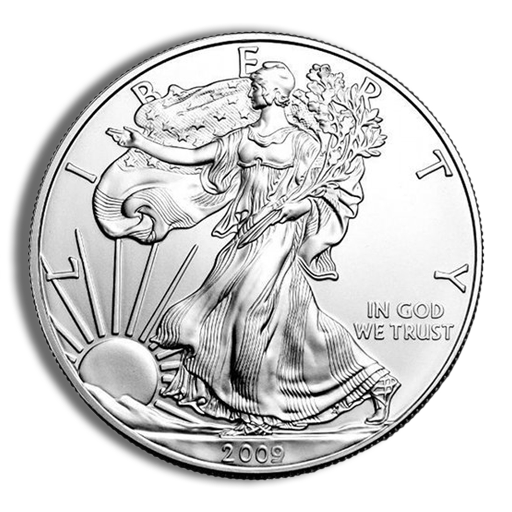 2009 Silver American Eagle - BU 2009 Silver American Eagle - BU - Image 1