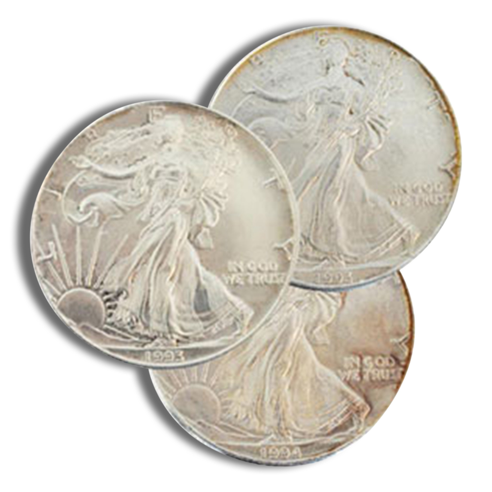 Silver American Eagle - Impaired Silver American Eagle - Impaired - Image 1