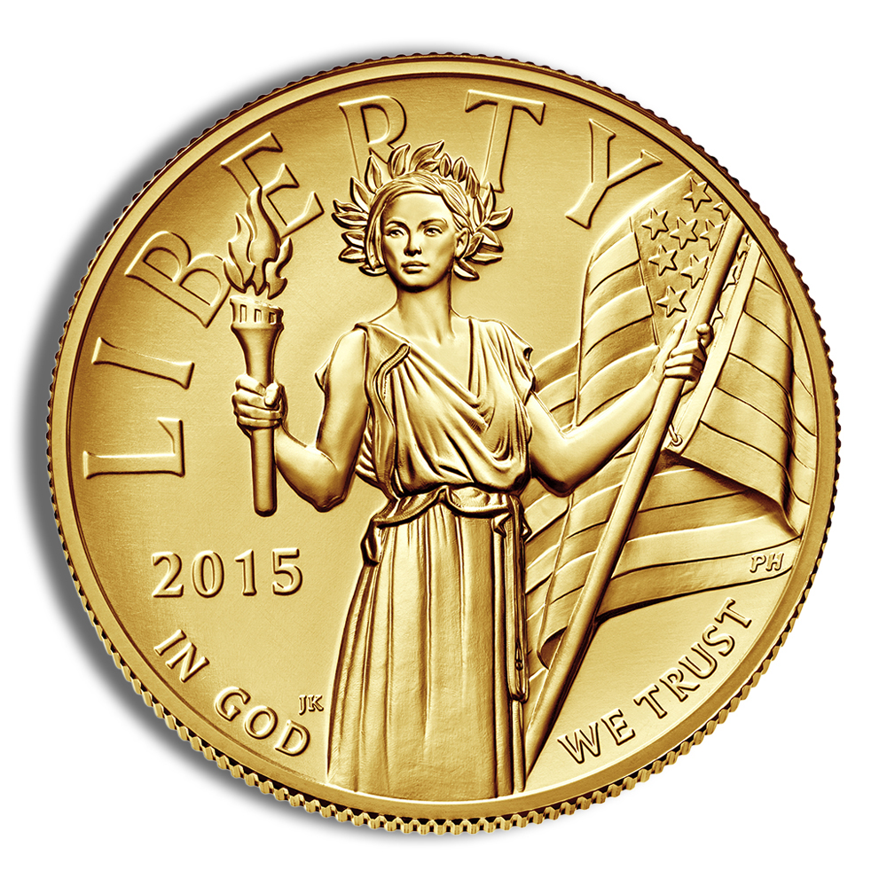 2015-W Liberty High Relief Gold Coin (w/Box & COA) 2015-W Liberty High Relief Gold Coin (w/Box & COA) - Image 1