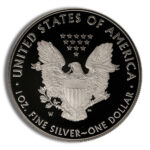 2018-W Proof Silver Eagle with Box & COA - Image 2