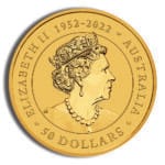 1/2 oz Australian Kangaroo/Nugget Gold Coin (Year Varies) - Image 2