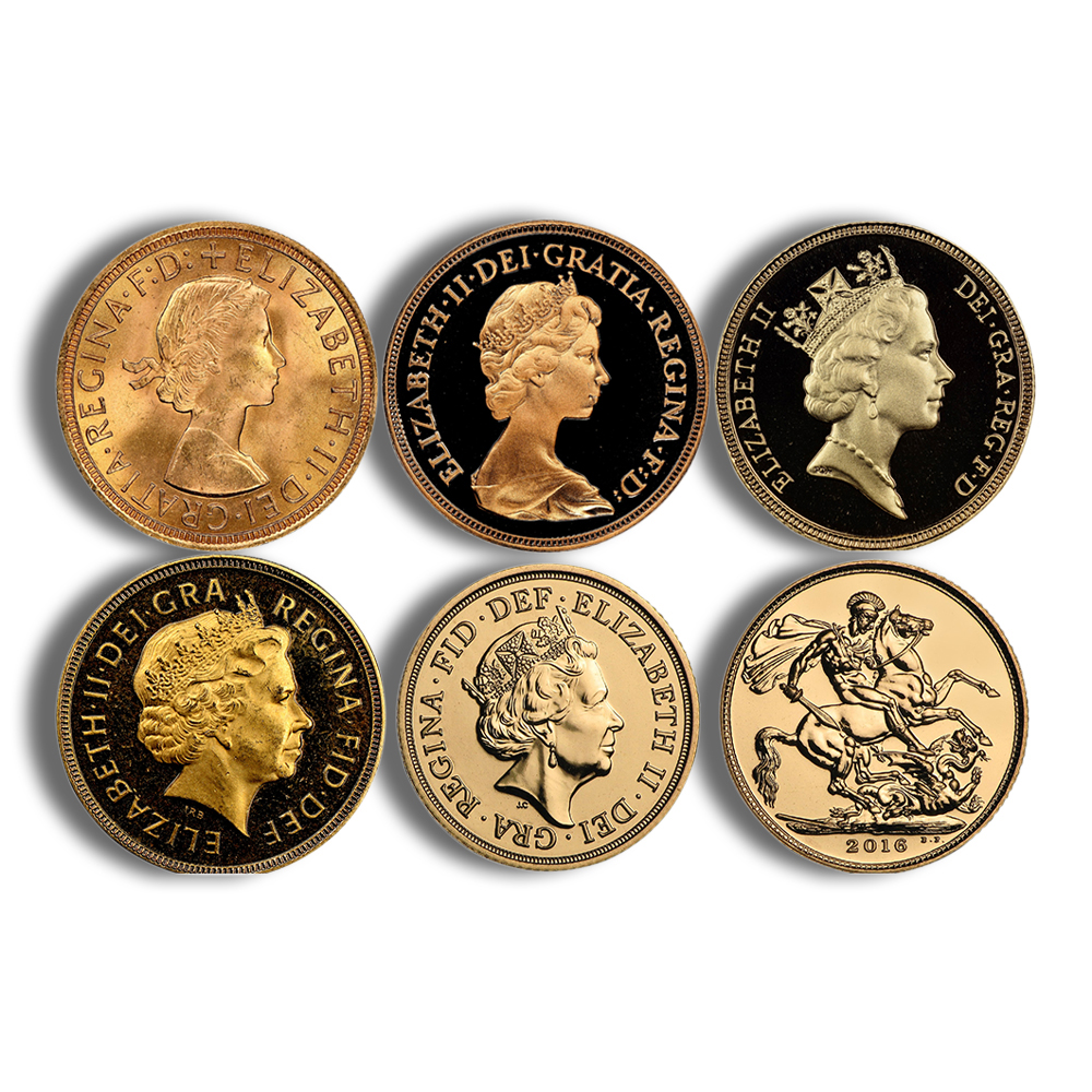 Britain 1 Sovereign - Queen Elizabeth (1952-2022) Britain 1 Sovereign - Queen Elizabeth (1952-2022) - Image 1