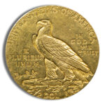$2.5 Gold Indian Quarter Eagle - Cleaned/Low Grade - Image 2