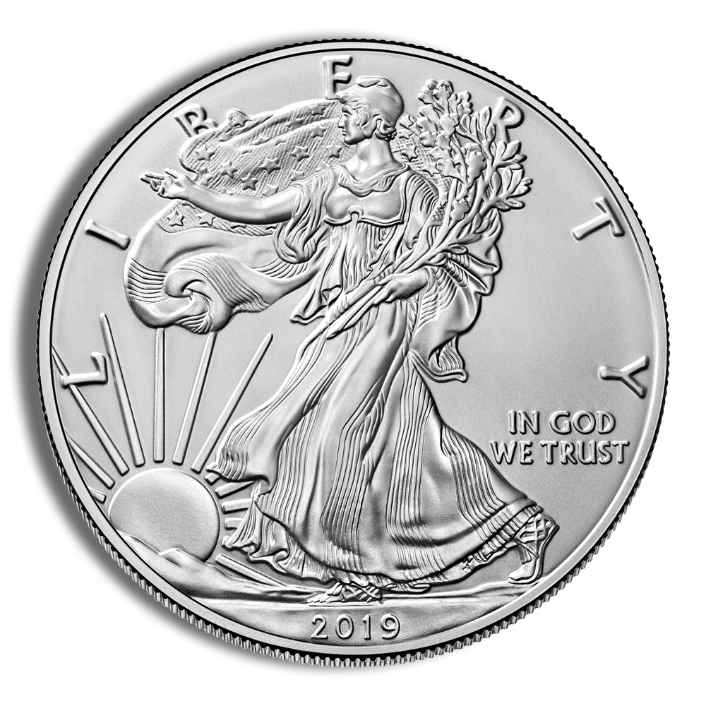2019 Silver American Eagle - BU 2019 Silver American Eagle - BU - Image 1