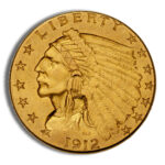 $2.5 Gold Indian Quarter Eagle - BU