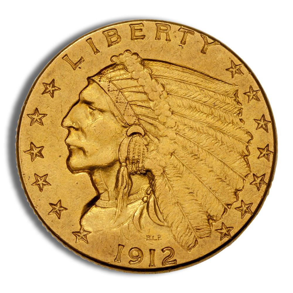 $2.5 Gold Indian Quarter Eagle - BU $2.5 Gold Indian Quarter Eagle - BU - Image 1