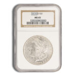 Pre-1921 Morgan Dollar - NGC MS65
