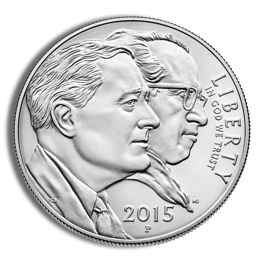 2015-P $1 March of Dimes Silver Commem - BU 2015-P $1 March of Dimes Silver Commem - BU - Image 1