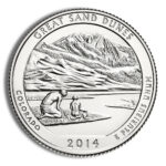2014-P 5 oz ATB Great Sand Dunes Silver Coin NGC SP70 - Image 3