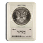 2020 Silver Eagle PCGS MS70 - Image 2