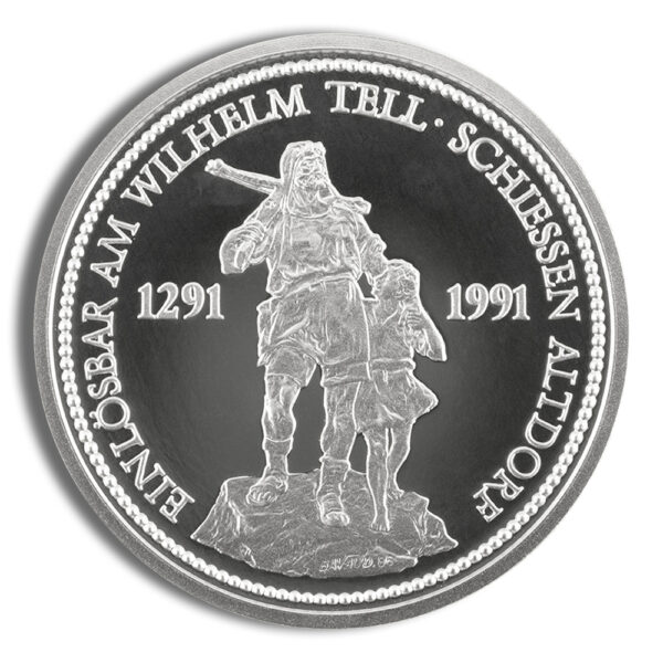 Platinum Shooting Thaler - 1 oz (Year Varies)