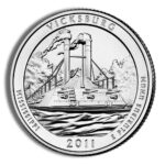 2011-P 5 oz ATB Vicksburg Silver Coin NGC SP70 - Image 3