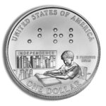 2009-P $1 Louis Braille Silver Commem - BU - Image 2