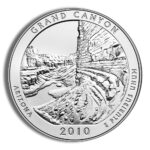 2010-P 5 oz ATB Grand Canyon Silver Coin NGC SP70 - Image 3