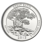 2013-P 5 oz ATB Great Basin Silver Coin NGC SP70 - Image 3
