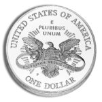 2001-P $1 Capitol Visitor Center Silver Commem - BU - Image 2