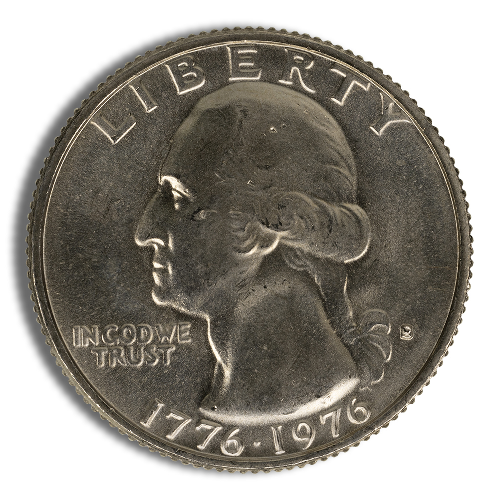 40% Silver 1776-1976 Bicentennial Quarter (BU/PF) 40% Silver 1776-1976 Bicentennial Quarter (BU/PF) - Image 1