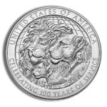 2017-P $1 Lions Club Centennial (Melvin Jones) Silver Commem - BU - Image 2