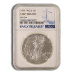 2017 Silver Eagle NGC MS70 Early Releases