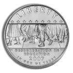 2007-P $1 Little Rock, Deseg Silver Commem - BU