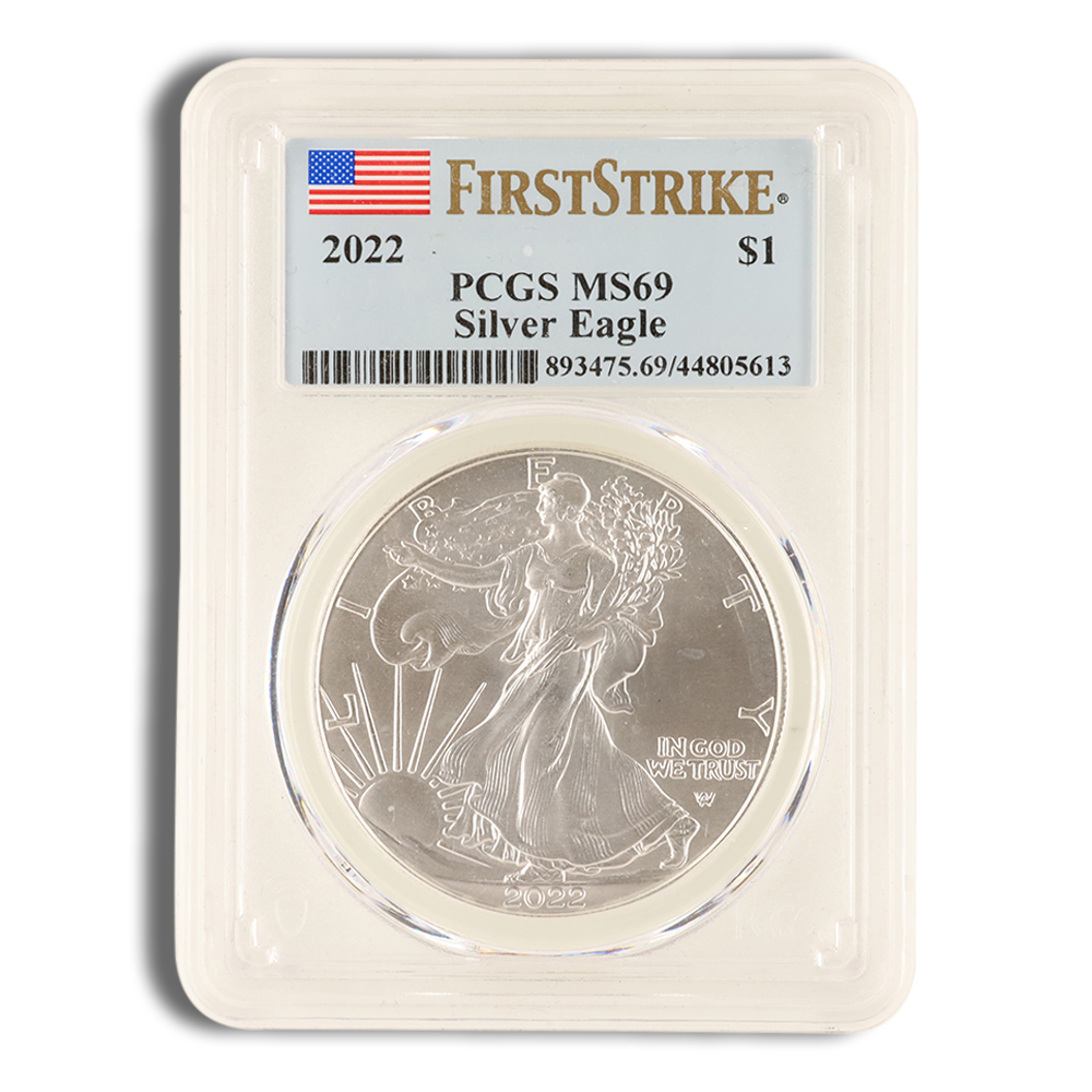 2022 Silver Eagle PCGS MS69 2022 Silver Eagle PCGS MS69 - Image 1
