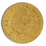 France Gold 40 Francs - Napoleon I (1806-1813) - Image 2