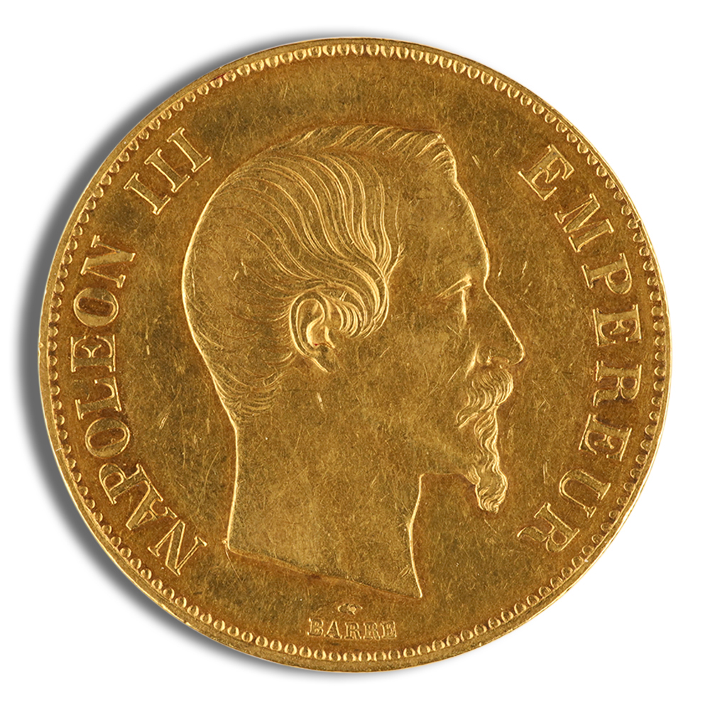 France Gold 100 Francs - Napoleon III (1852-1870) France Gold 100 Francs - Napoleon III (1852-1870) - Image 1