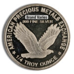 1/4 oz Silver Round - Brand Varies - Image 2