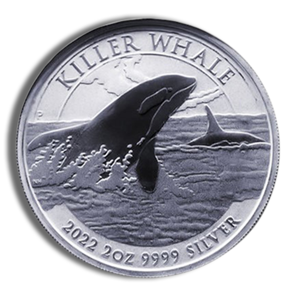 2022 2 oz Australian Killer Whale Silver Coin 2022 2 oz Australian Killer Whale Silver Coin - Image 1