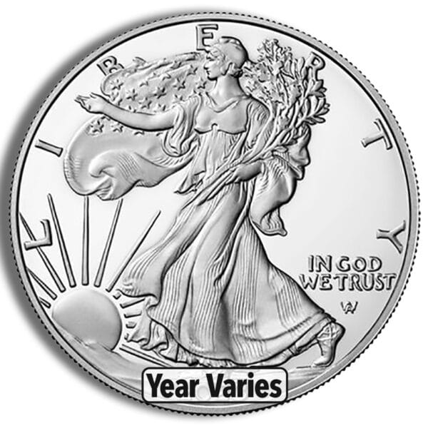 Proof Silver Eagle - Box & COA (Year Varies)