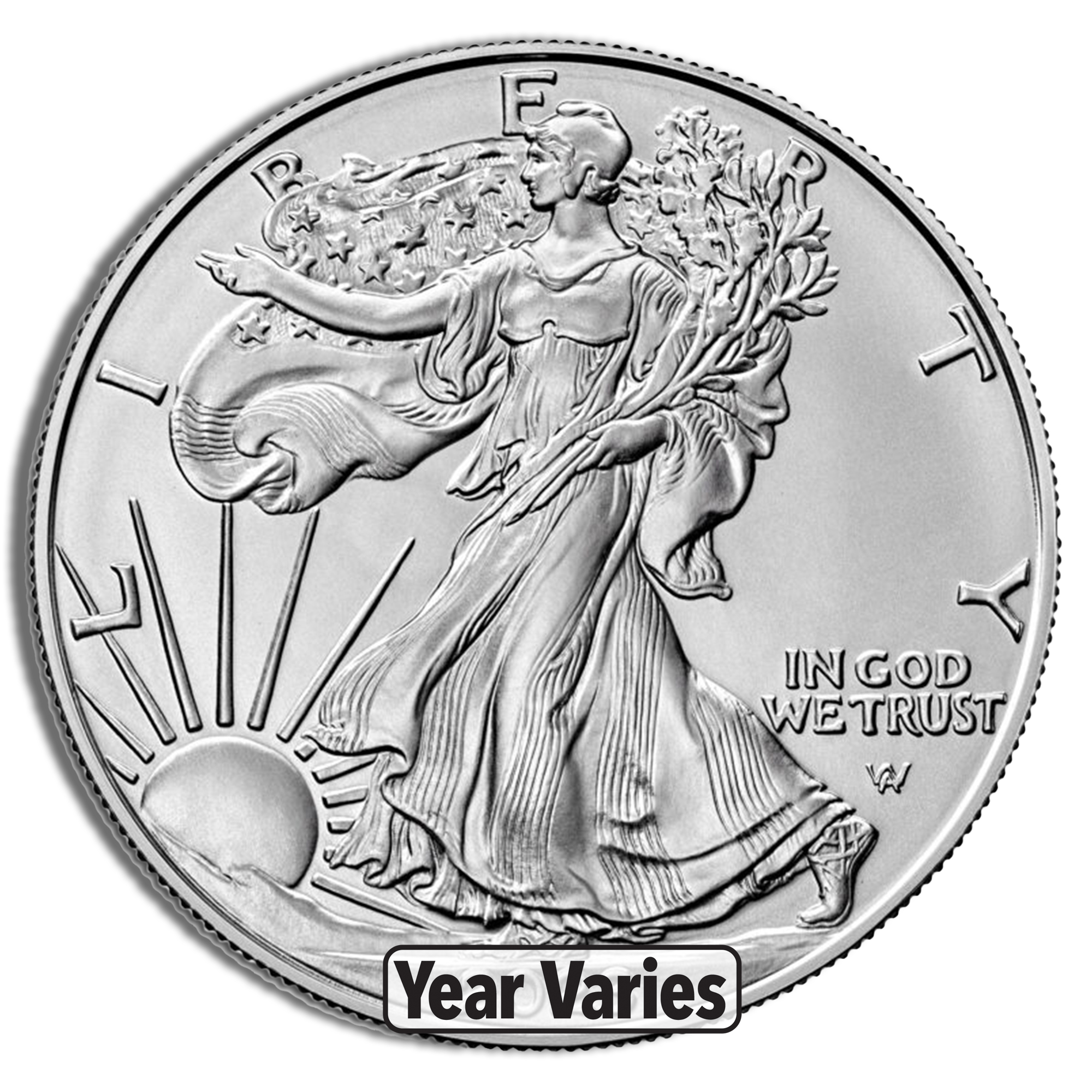 Silver American Eagle - BU (Year Varies) Silver American Eagle - BU (Year Varies) - Image 1