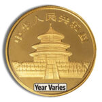 1/2 oz China Gold Panda - BU - Sealed (Year Varies) - Image 2