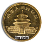1/20 oz China Gold Panda - BU - Sealed (Year Varies) - Image 2