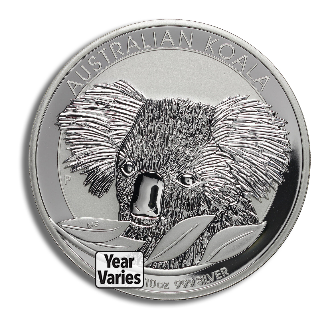 Australian Silver Koala - 10 oz - BU (Year Varies) Australian Silver Koala - 10 oz - BU (Year Varies) - Image 1