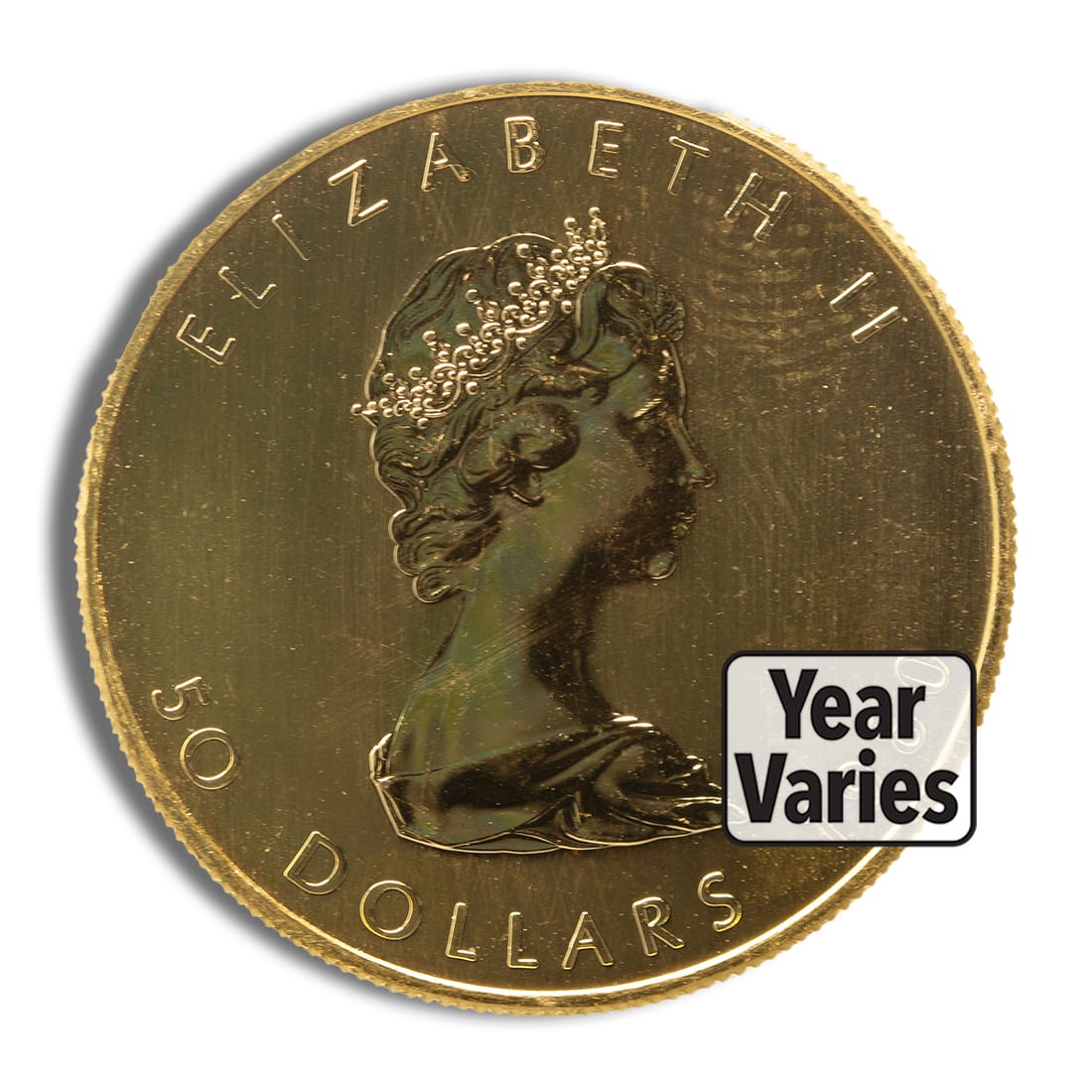 1 oz .999 Gold Maple Leaf (Year Varies) 1 oz .999 Gold Maple Leaf (Year Varies) - Image 1