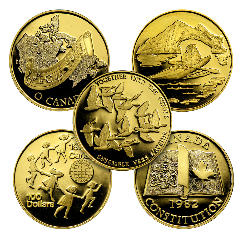 1977-1986 Canada 1/2 oz Gold Coin $100 (22k) 1977-1986 Canada 1/2 oz Gold Coin $100 (22k) - Image 1